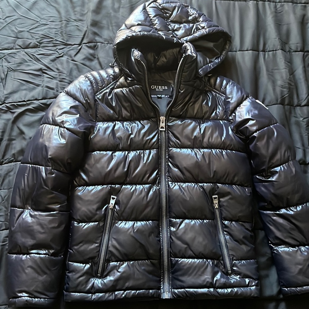 Men’s Guess Hooded Puffer